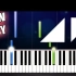Avicii The Nights EASY Piano Tutorial by PlutaX Synthesia