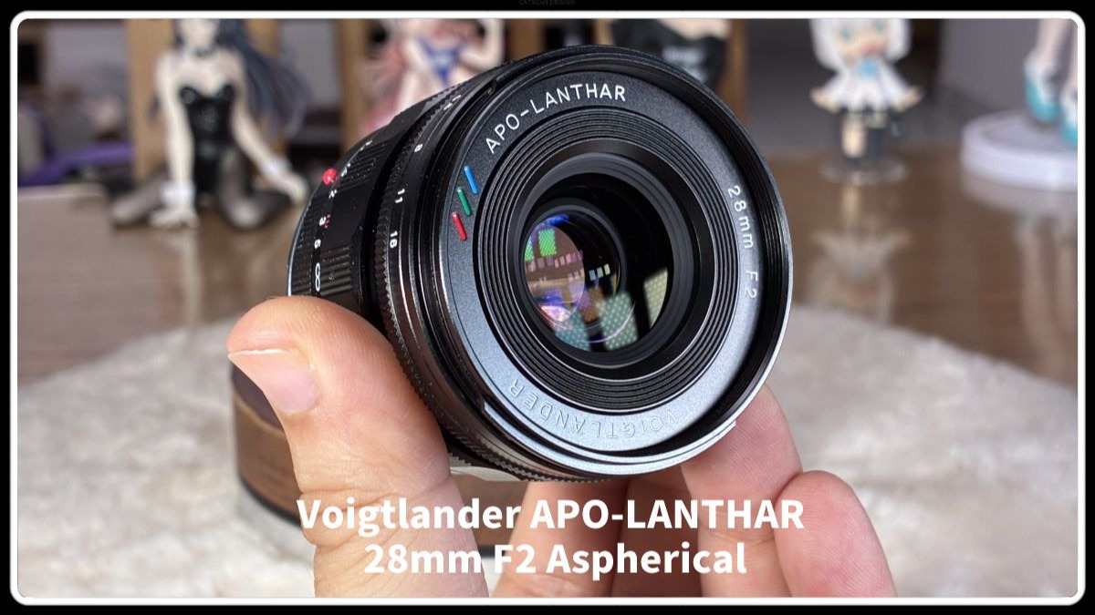 【除了画画啥都会】展示简测 福伦达apo 28 f2 asph 做工超棒的小镜头双a设计 大量异常色散镜片和非球面镜片画质全开足够顶 gfx测试 猫猫最爱