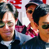 【张国荣】2002年出席谴责《东周刊》演艺人声讨集会