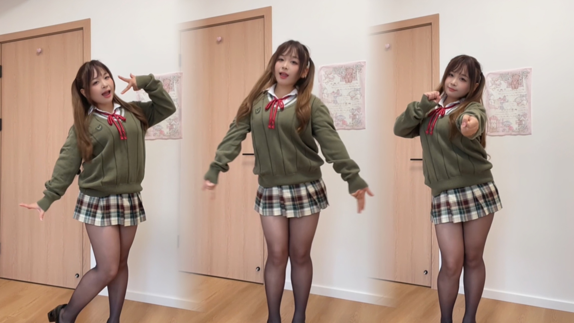 I heard you can change your clothes by hammering your stomach.