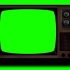 【绿幕素材】绿屏电视旧电视［1080p HD］