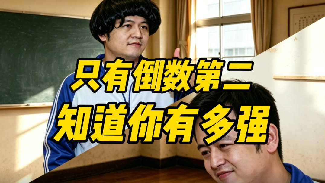 只有倒数第二知道你有多强