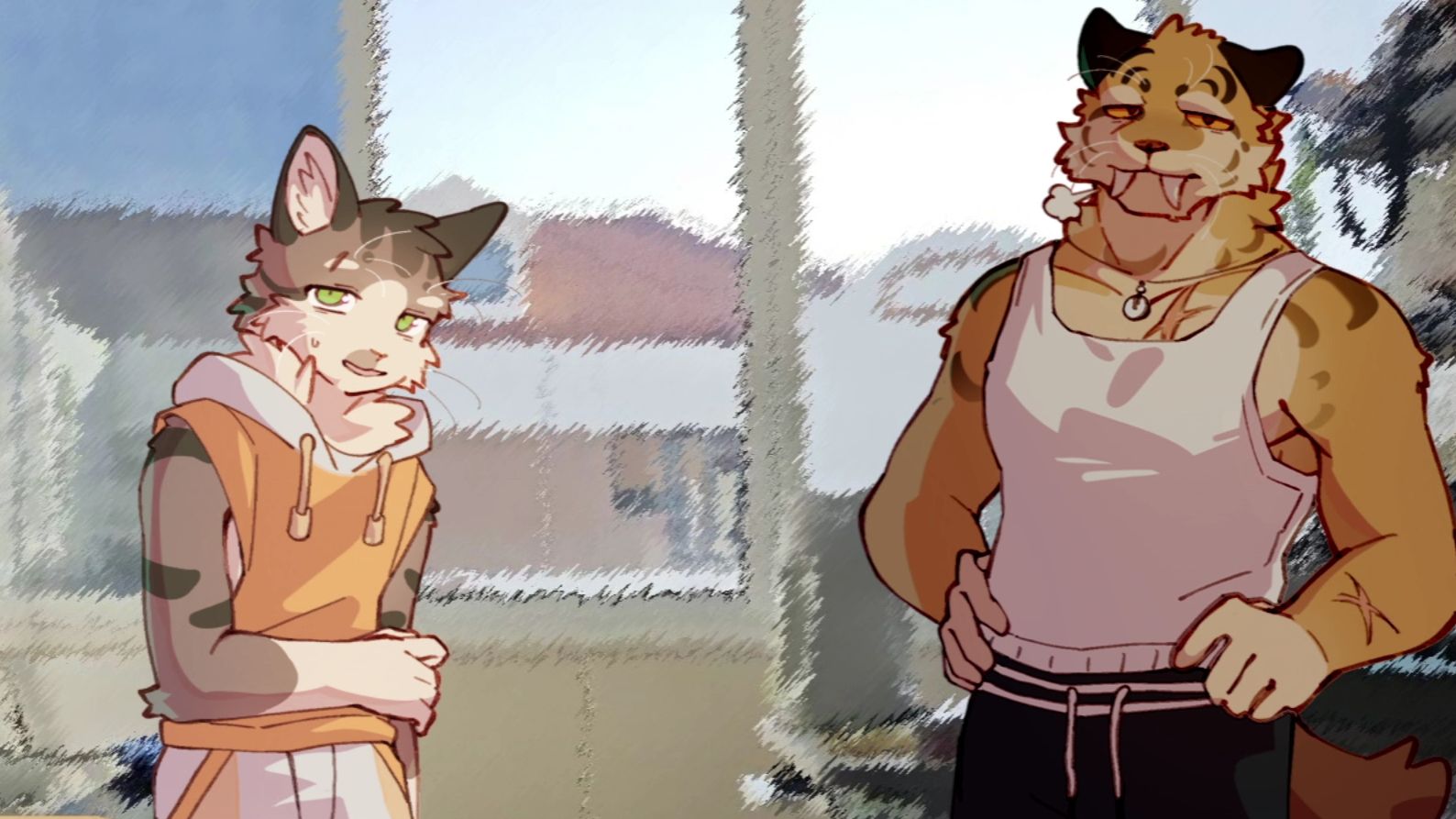 【Seb】furry游戏《错过的暑假可以放第二次吗？》10 总有人要厮守 还剪不断离愁