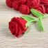 （玫瑰花教程一）钩织酒杯玫瑰 手工制作 永不凋谢的玫瑰花