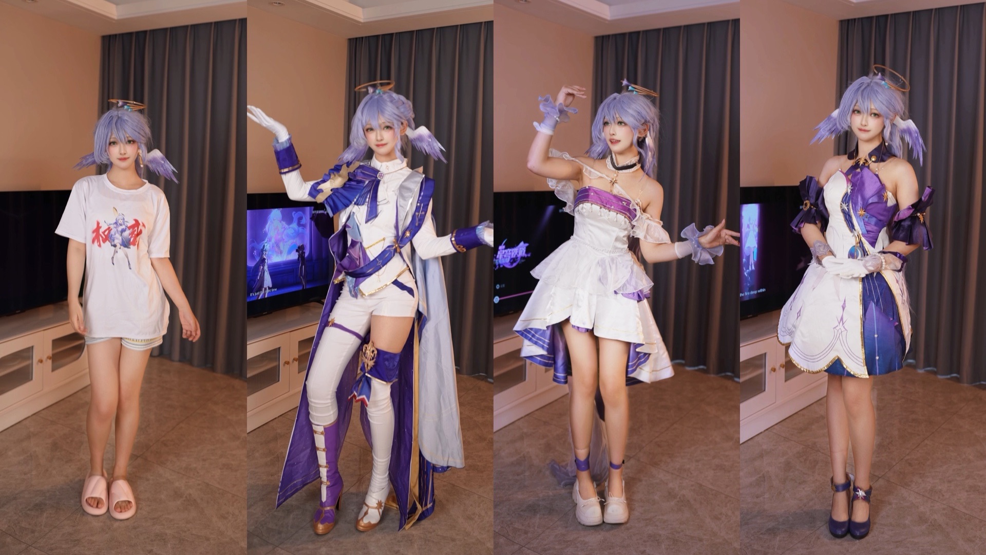 知更鸟的衣柜展示( ´▽｀)奇迹小鸟四套变装！