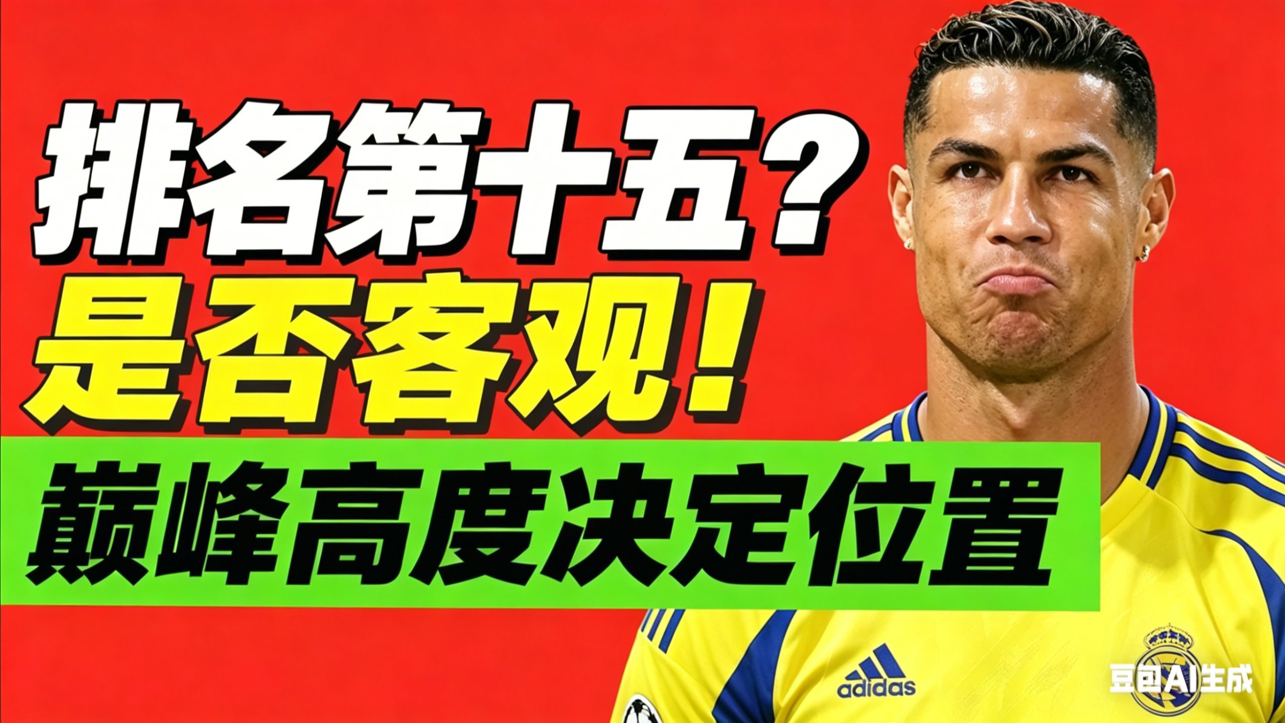 C罗第15真不冤——最客观的分析为什么他最终会给定义到这个位置上！