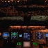 机组车 | 飞行员之眼 波音747夜晚落地厄瓜多尔基多机场