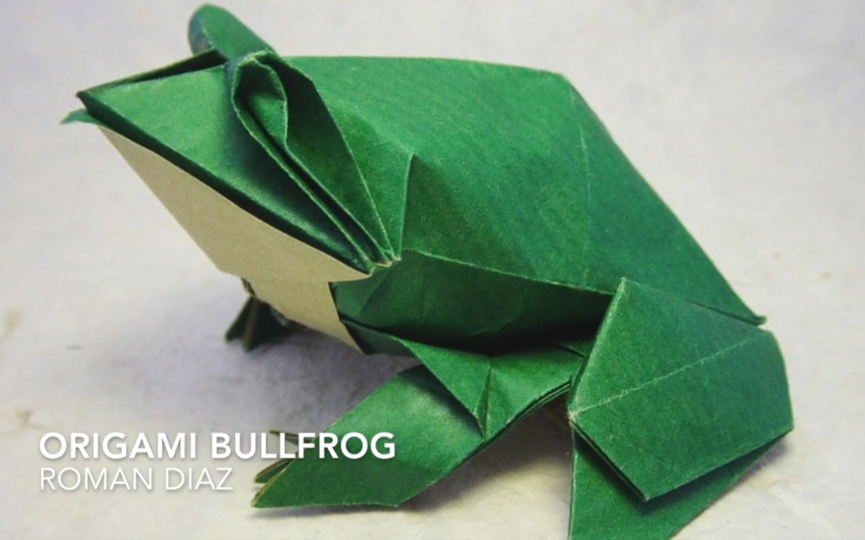 【折纸】可爱的青蛙折纸，一起学折纸青蛙，看看谁的青蛙跳的高！_哔哩哔哩_bilibili