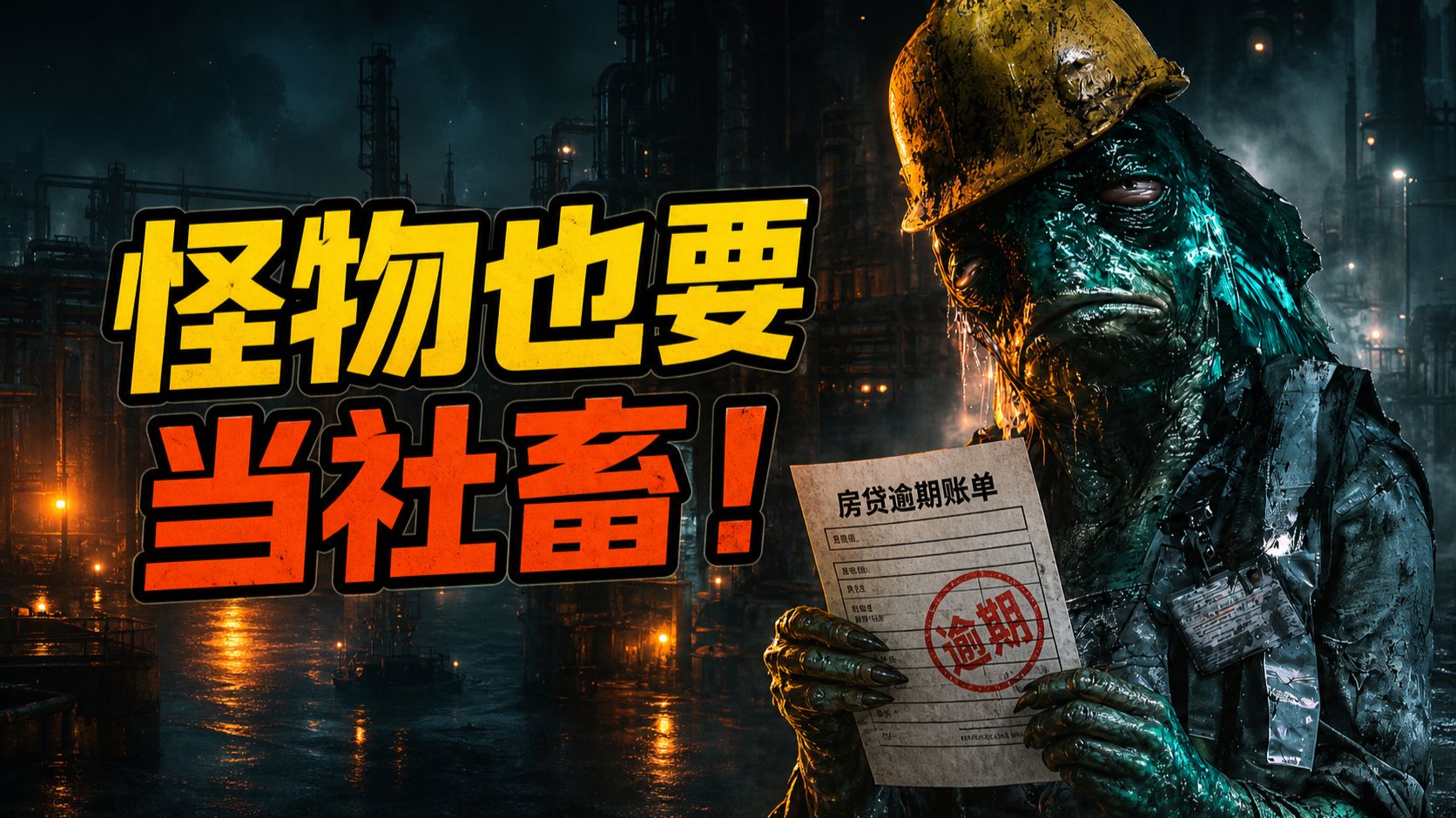 什么样的文明，能让克苏鲁怪物也乖乖上班？【不可名状阴霾01】