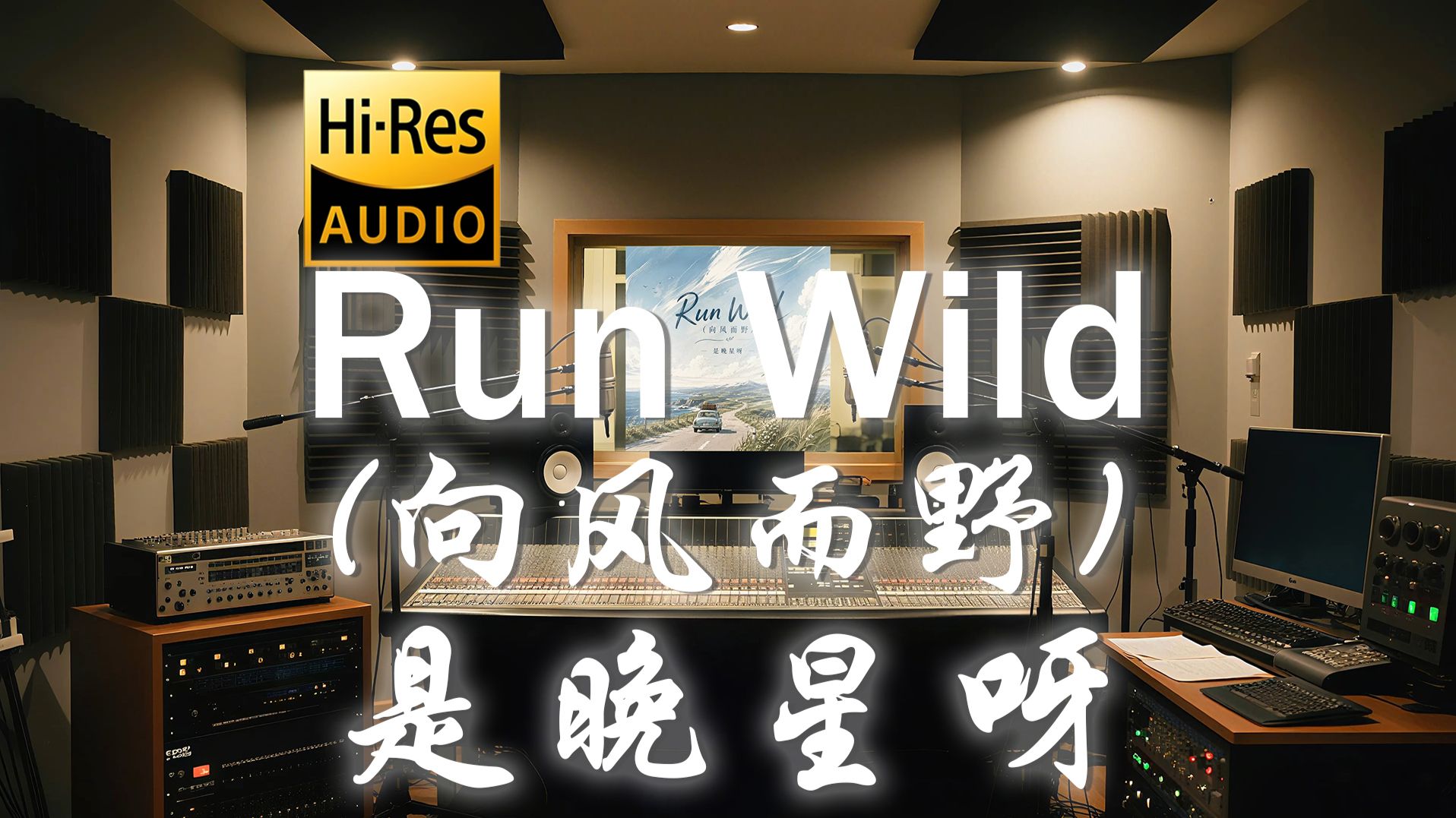 【𝐇𝐢-𝐑𝐞𝐬·无损】是晚星呀《Run Wild（向风而野）》中英歌词纯享版 - “Let the whole world Fade away”