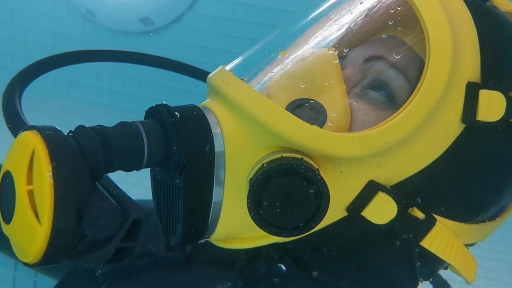 潜水装备氧气呼吸声1