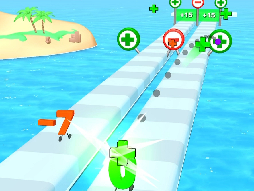 跑酷休闲小游戏