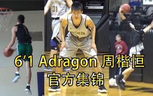 ncaa第一中国控卫【adragon周楷恒】爆炸官方freshmen集锦!