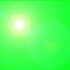 绿幕抠像移动的太阳光晕