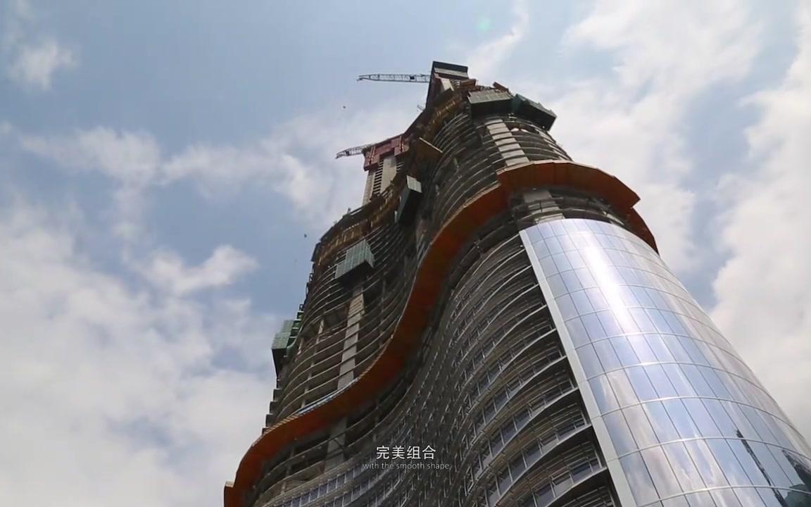【1080p高清】中国第一高楼建设纪实第五集《风起》_哔哩哔哩_bilibili