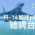歼-16加挂PL-15，驰骋台海
