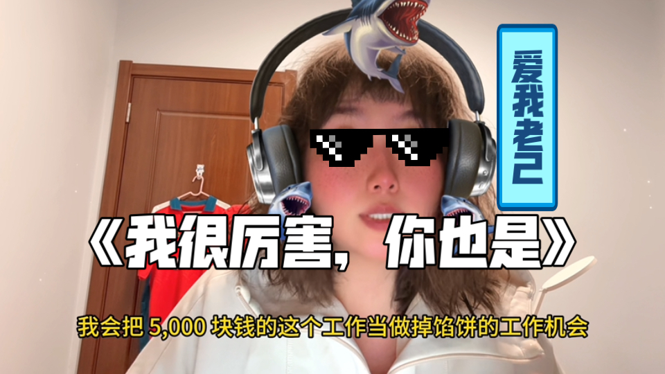 从完全失业活不下去的中年人进化到能接到一个小时4位数的工作，这两年我真的好厉害啊啊啊啊啊