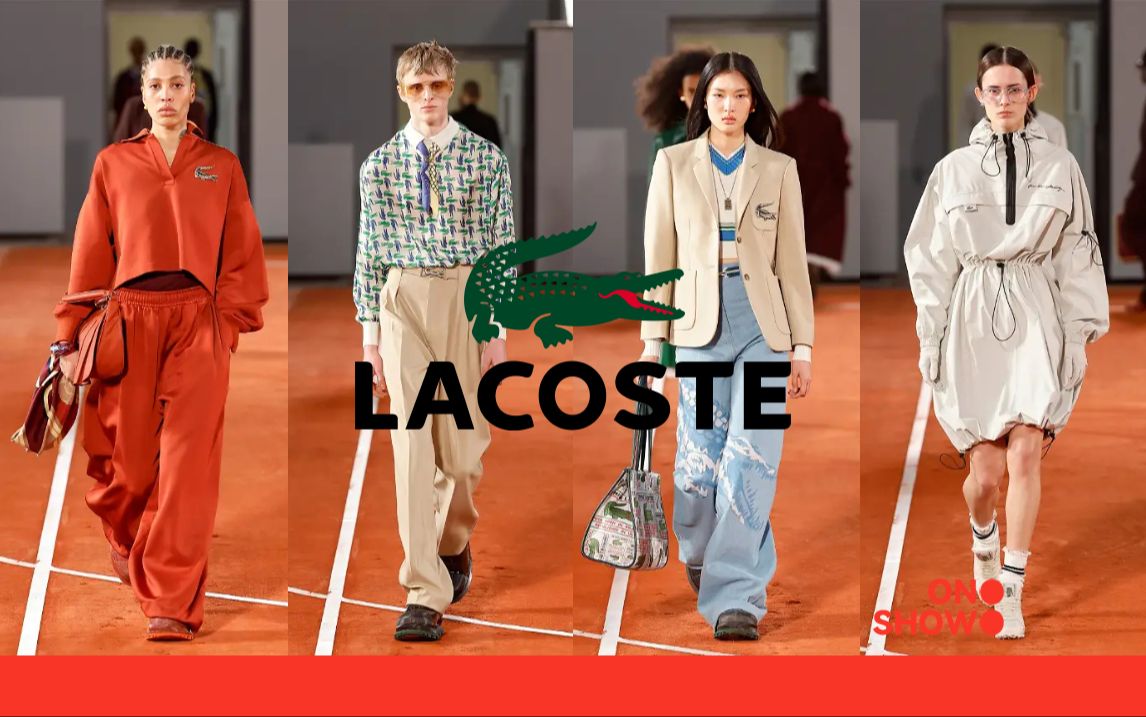 回归运动,Lacoste 2024秋冬时装秀 / 巴黎时装周哔哩哔哩bilibili