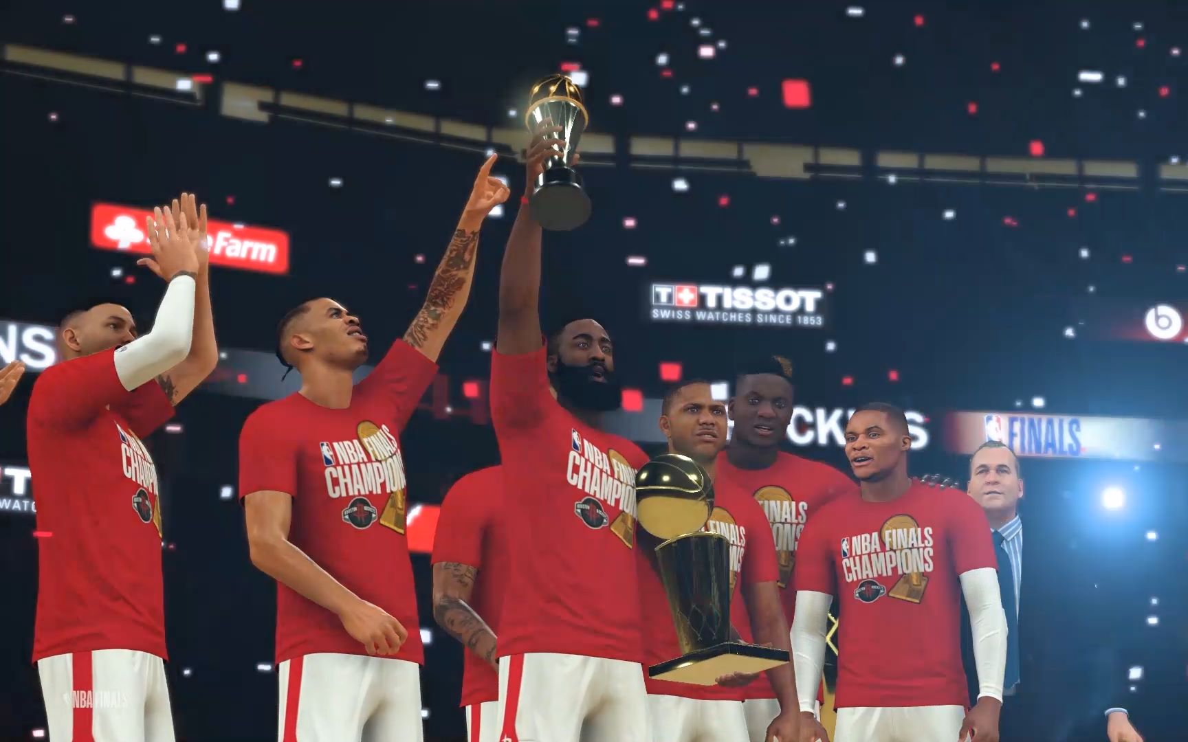 nba2k20火箭队总冠军时刻