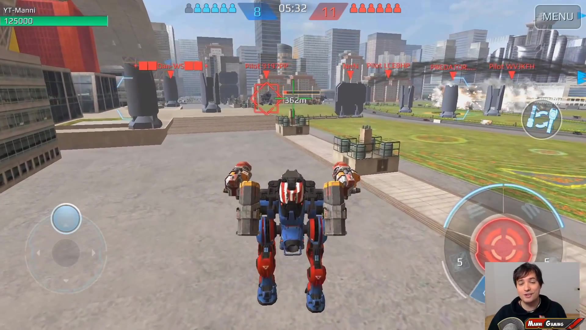 【manni-gaming】11-25-2017 war robots 测试服 - changed team
