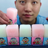 吃冰达人！吃O泡果奶冻冰，听不一样的咀嚼音