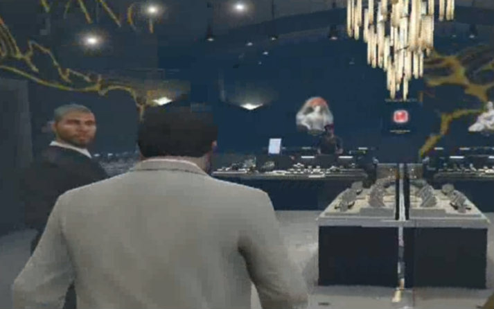 【芒果ZR】gta5 抢劫珠宝店的事先侦查 06视频