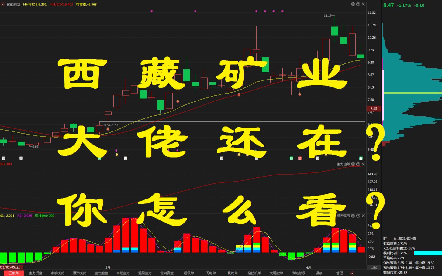 【西藏矿业】大佬还在? 你怎么看?哔哩哔哩bilibili