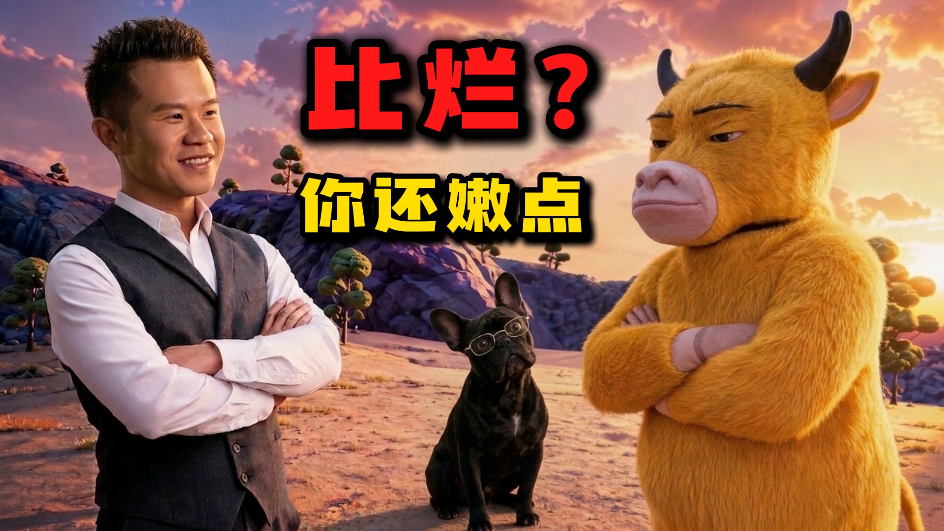 【四毛】牛来爆了，谁急了？