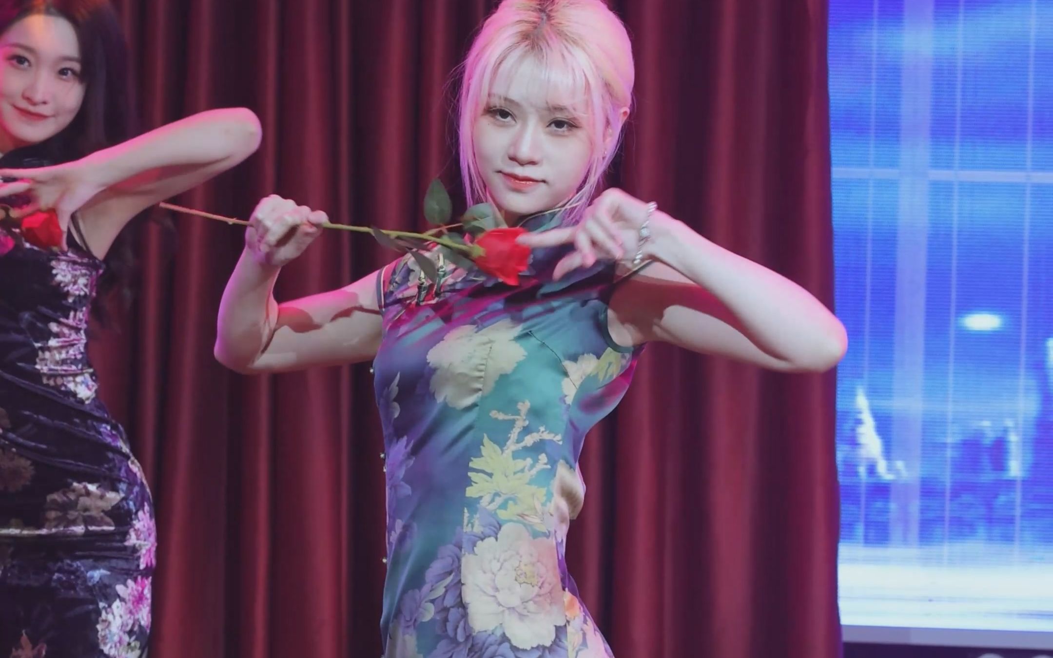 He Yang Qing Qing] 230909 "Garden Dance" 『Birthday Party Special』Assisted by Focus [4k60p].