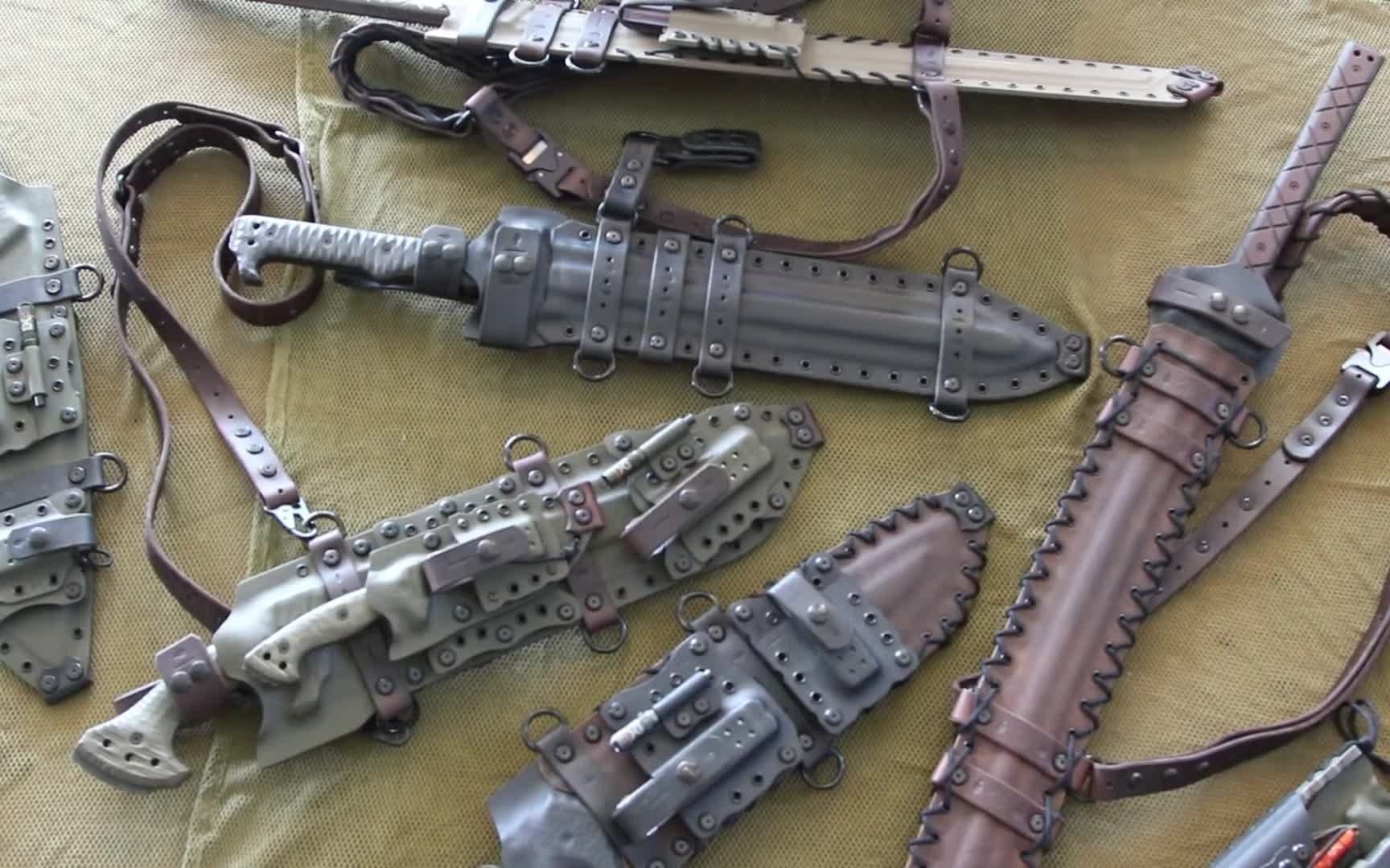 【米勒兄弟】Miller Bros. Blades (MBB) Deluxe Kydex Sheaths_哔哩哔哩_bilibili