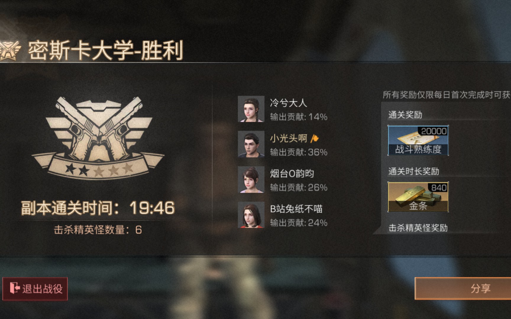【明日之后】【冷兮】明日之后和大佬一起20分钟通关大学城二星是怎样