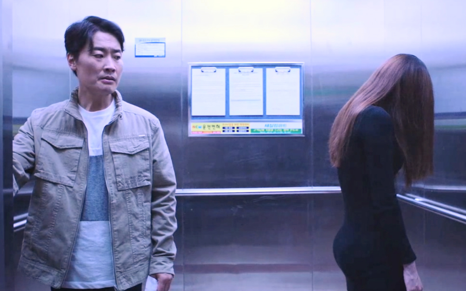韩国都市怪谈电梯可以进入异次元空间刑警照做后真的在电梯里见到了
