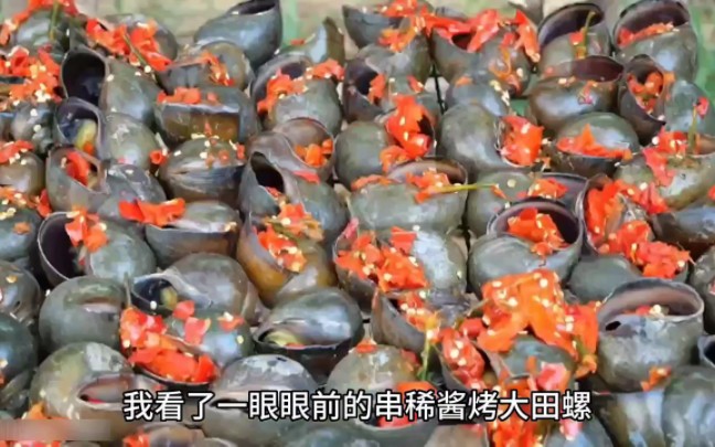 Ak传媒排骨战士，越南福寿螺，吃一口拉一宿