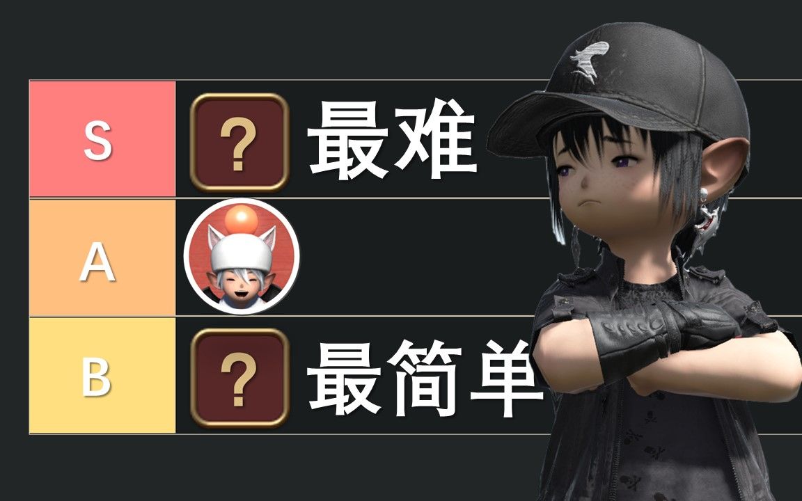 【FF14】最难与最简单 输出职业难度排序 个人向