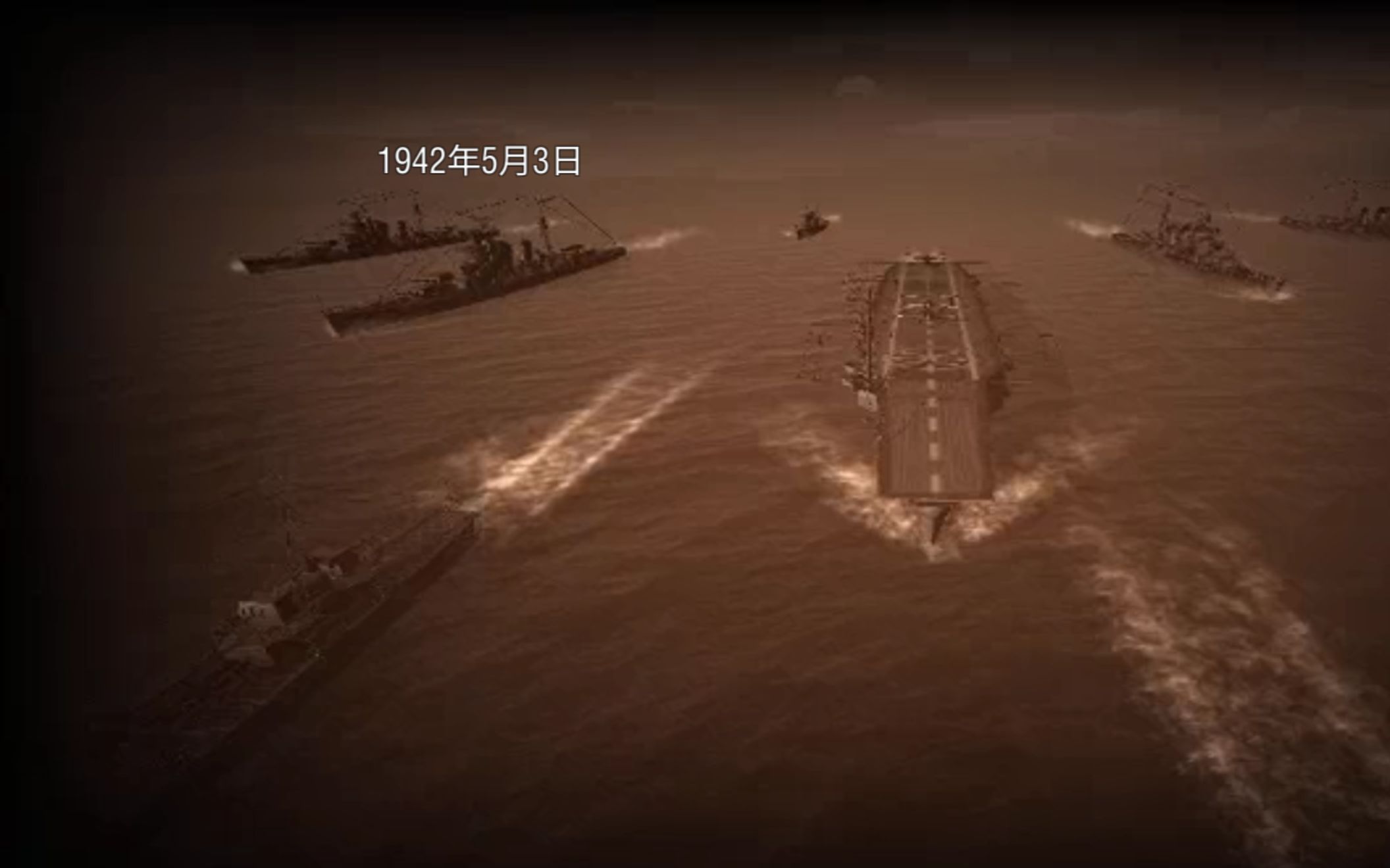 [战舰世界闪电战]战役模式 珊瑚海海战 图拉吉岛