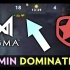 【ESL One·洛杉矶·欧洲·Nigma vs Gambit·第二盘集锦】NIGMA vs Gambit — 100%