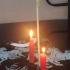 蜡烛动力涡旋机实验，两个蜡烛的时候