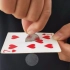 硬币穿越扑克牌，一个如此简单的技巧，你猜对方法了吗？