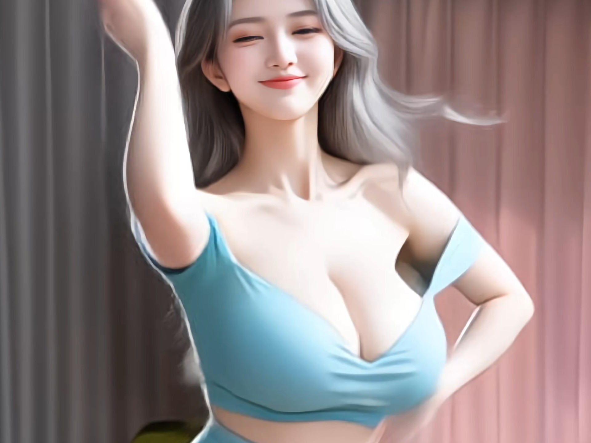 【AI美女】小姐姐摇摆舞～Duang～