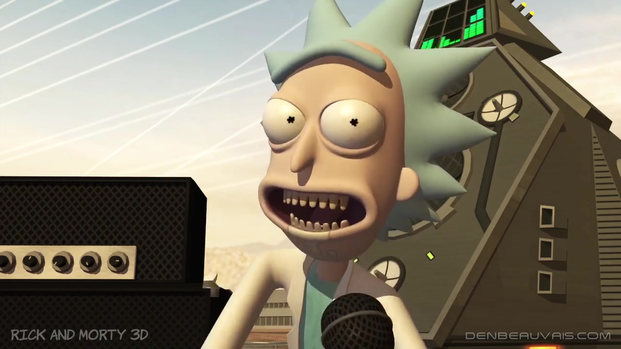 【瑞克和莫蒂】洗脑口水歌get schwifty 3d版!