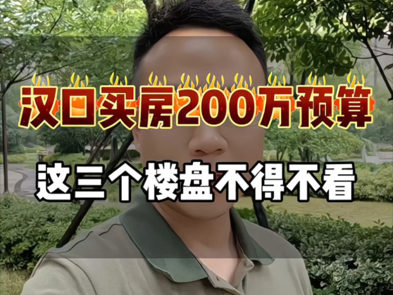 200万预算在汉口买房，这三个楼盘不得不看！