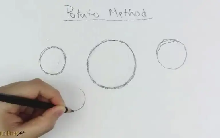 【素描教程】如何画圆圈 3种方式