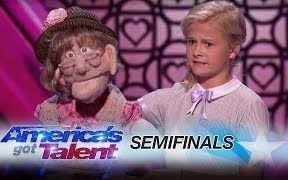 【美国达人秀/生肉】Darci Lynne -年轻的口技表演歌剧经典-美国达人2017