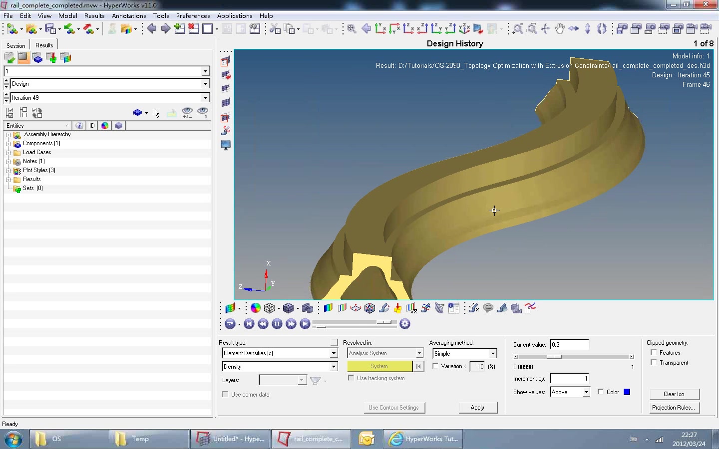 Altair HyperWorks 2021 新界面中文视频教程：ch1-1开始