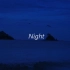 「蓝，克莱因蓝」Night, moon, wind, you | 独自在夜晚的海边