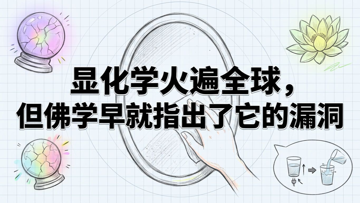显化学的致命悖论 | 佛学揭秘心想事成的底层逻辑 | 王利杰视角