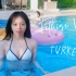 去土耳其玩水咯!｜夏天当然要穿比基尼啦｜泳池 大海 沙滩 快乐费特希耶旅游vlog