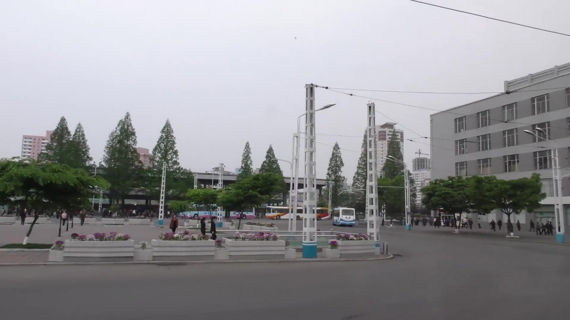北朝鲜平壤的街道may2016dprkultrahd4k