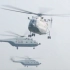 武警部队首次运用直-8直升机展开城市低空训练