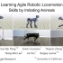 Learning Agile Robotic Locomotion Skills by Imitating Animal